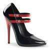 Devious - DOMINA442 Talons hauts - Chaussures de pole dance - Noir/Rouge Product image